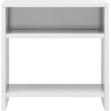  Noćni ormarić 2 kom sjajni bijeli 40x30x40 cm konstruirano drvo | Eponuda.com