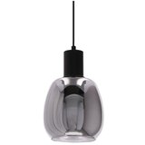 Candellux Lighting Tamno siva viseća svjetiljka sa staklenim sjenilom ø 16 cm Udin – | shoptok.hr