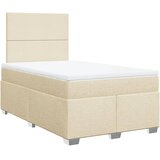  Krevet box spring s madracem krem 120 x 190 cm od tkanine | shoptok.hr