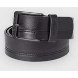 Double Stitch Pu Pas black
