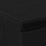 vidaXL Stolić za Kavu Crni hrast Konstruirano drvo i metal Standard | shoptok.hr