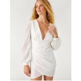 Koton Evening & Prom Dress - Ecru - Bodycon | shoptok.hr