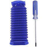 INORCO Modra zamenjava sesalne cevi z mehkim žametnim valjem za V6 V7 V10 V11 sesalnik za čiščenje doma, (21841476) | Shoptok.si