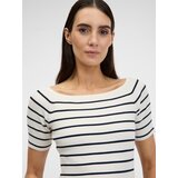 Orsay Cream women's T-shirt with three-quarter sleeves - Women's | ePonuda.com