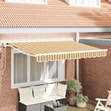 vidaXL Skrovita tenda Morska plava 350x200 cm | shoptok.hr