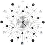 vidaXL Stenska ura s Quartz gibanjem moderen dizajn 50 cm, (20823700) | Shoptok.si