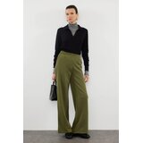 TRENDYOLMILLA ženske pantalone TWOSS21PL0189, maslinasta | Eponuda.com