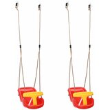 Ljuljačka za bebe 2 pcs Crvena 36 x 43 x 42 cm Plastika | shoptok.hr