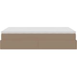  Okvir kreveta s madraca cappuccina 120x190 cm od umjetne kože | shoptok.hr