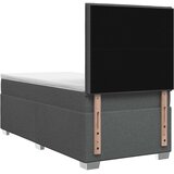  Boxspring krevet s madracem Tamnosiva Jjedan Tkanina | shoptok.hr