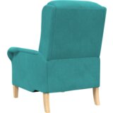  Tirkizna fotelja Tirkizna Tkanina Standard Ergonomska | shoptok.hr