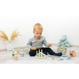 Zopa drveni prsteni za slaganje Unicorn blue | shoptok.hr