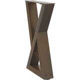  Noge za stolić za kavu 2 kom Prirodni čelik 28x(42-43 3) cm | shoptok.hr