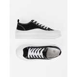 Shelvt Black and white sneakers with a thick sole | Shoptok.si