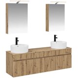  Set ormarića za kupaonicu 5 kom. Hrast artisan | shoptok.hr
