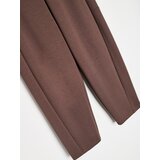 Sinsay Pantalone barrel leg s dodatkom viskoze i šavovima | shoptok.hr