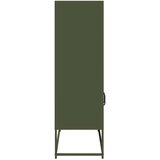 vidaXL Visoka ploča maslinasto zelena 68x39x123 cm čelik | shoptok.hr