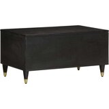  Klubska mizica 80x50x40 cm trden mangov les | Shoptok.si