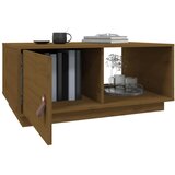  Stolić za kavu Smeđa boja meda 80x50x35,5cm od masivne borovine | shoptok.hr