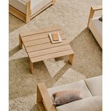 Kave Home Vrtna klubska mizica iz masivne akacije 82,5x82,5 cm Ambra &amp;ndash; Slike