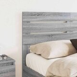vidaXL Vzglavje z vzglavjem Siva Sonoma 160 cm Konstruiran les | Shoptok.si