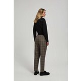 Marisse Gray Checkered Trousers | shoptok.hr
