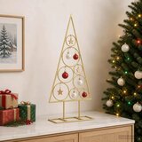  Metalna božićna jelka KUOPIO 60 cm Čelik Zlatno - 60 cm Zlatno | shoptok.hr