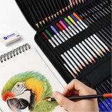 Art Set For Drawing Sketching Crayons Pencils Pencil Case 74 pcs. | Shoptok.si