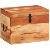  Kutija za pohranu 39 x 28 x 31 cm od masivnog bagremovog drva | shoptok.hr