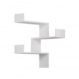 Hanah home polica luksa white Cene