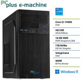 PCPLUS namizni računalnik e-machine i5-14400/16GB/SSD 1TB/Windows 11 Home 148174 Cene
