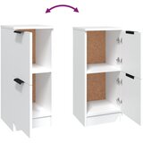  Komode 2 kom bijele 30 x 30 x 70 cm od konstruiranog drva | shoptok.hr