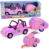  Terensko vozilo s Camper Sounds Pink putni set | shoptok.hr