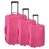 Empire doha kofer set 3 komada pe roze ( 110220 ) Cene