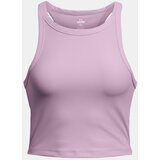 Under Armour Meridian Rib Crop Tank Top - PPL - Women Cene