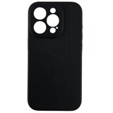  Silikonska soft futrola sa zaštitom kamere iphone 15 pro max crna | ePonuda.com