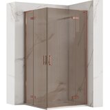Rea Tuš kabina Hugo Double 80x90 Copper Brush | Shoptok.si