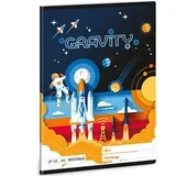 Gravity astronaut kvadratična bilježnica A/5