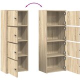  Regal za knjige boja hrasta 40x24x102 cm od konstruiranog drva | shoptok.hr