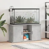 Stalak za akvarij Betonsko-sivi 121x41x58 cm Konstruirano drvo