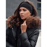 DStreet Kurtka zimowa damska pikowana z futerkiem STYLEBELLA czarna | Eponuda.ba