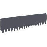  Ograda oko Travnjaka 20 pcs 103 x 25 cm Čelik Antracit | shoptok.hr