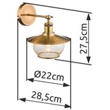 Globo 69030W - zidna svetiljka 1xE27/60W | Eponuda.com