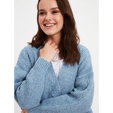 Trendyol Ženski kardigan Tctaw22Hi0397, Plavi | Eponuda.com