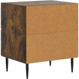  Nočna omarica Dimljen hrast 43 x 34,5 x 47,5 cm Inženirski les, (5000209401) | Shoptok.si