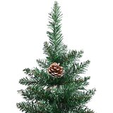  Mršavo božićno drvce Zelena 180 cm PVC i čvrsto drvo bora | shoptok.hr