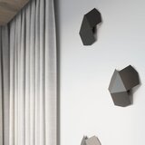Nice Lamps Črna stenska svetilka Hiru – | Shoptok.si