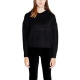 Vero_Moda Puloverji VMGOLD LS HOOD PULLOVER GA 10311394 Črna Cene