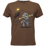 Mood moška kratka majica snow adventure rjava | Shoptok.si