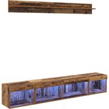  Set omare za televizijo na steni 5 pcs Star les Konstruiran les, (5000132732) | Shoptok.si